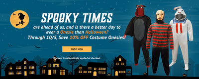 10% OFF Halloween Onesies