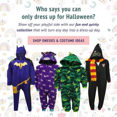 Who says you can only dress up for Halloween? Show off your playful side with our fun and quirky collection that will turn any day into a dress-up day.