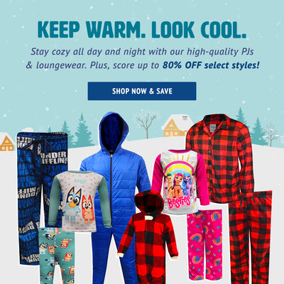 Keep warm. Look cool. Stay cozy all day and night with our high-quality PJs & loungewear. Plus, score up to 80% OFF on selected styles!