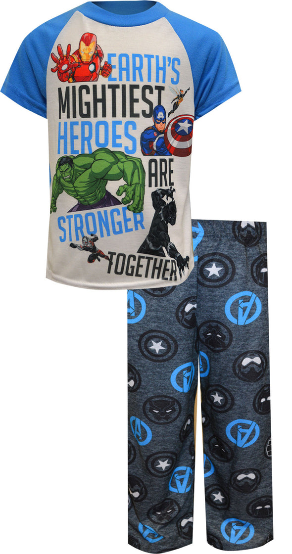 Marvel Comics Heroes Are Stronger Together Pajamas