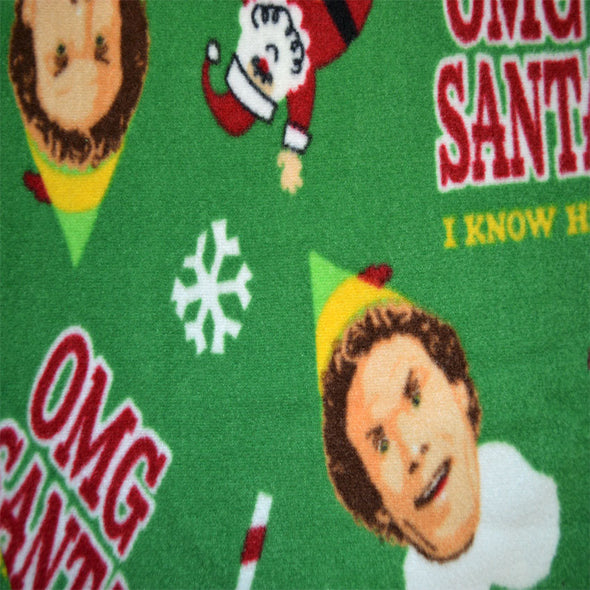 Elf Movie Buddy the Elf OMG Santa Pajama