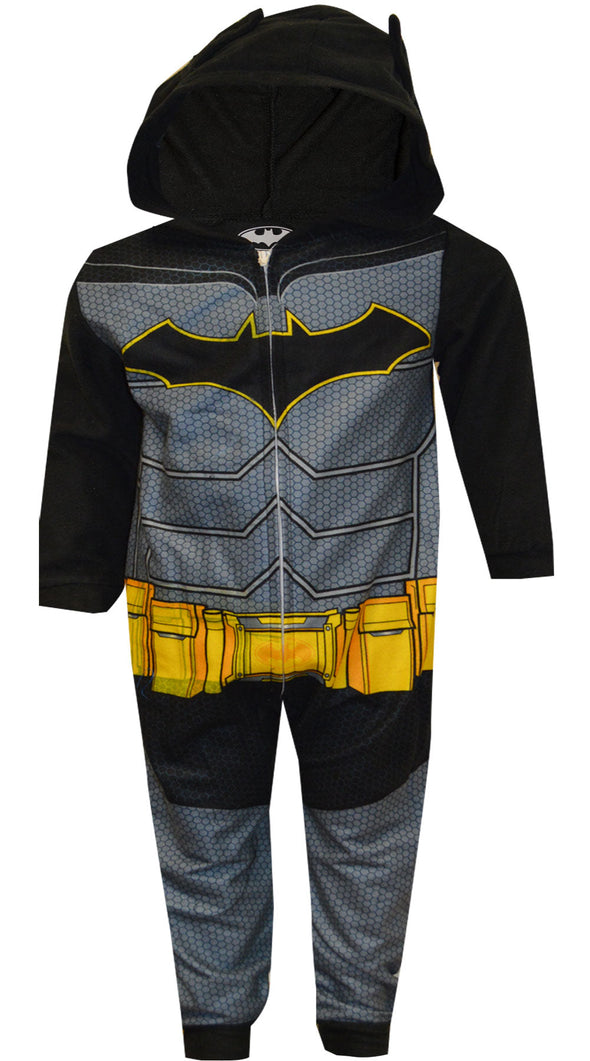 DC Comics Batman Fleece Blanket Sleeper Pajamas