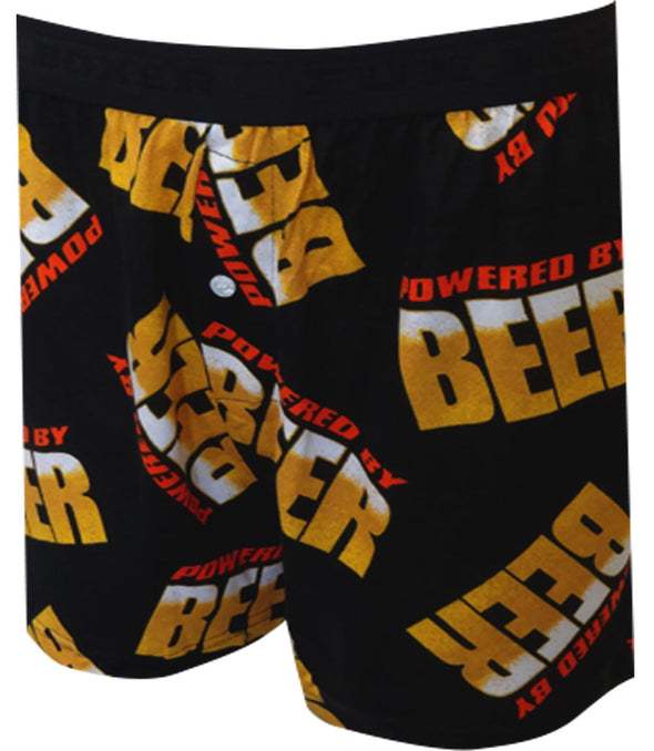This Guy is Powered By Beer Boxers