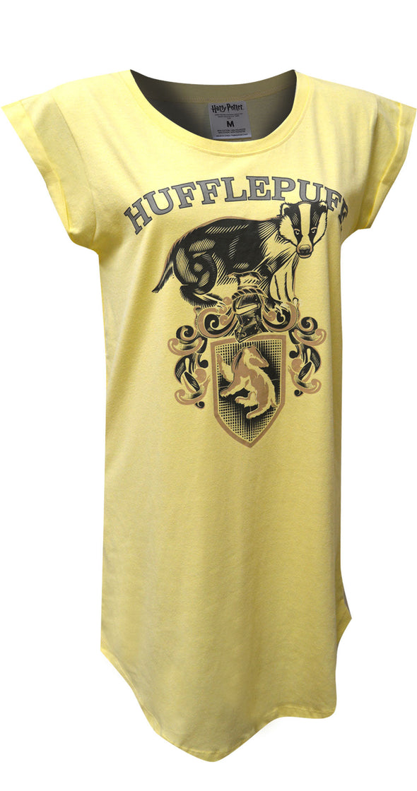 Harry Potter Hufflepuff House Mascot Ladies Nightshirt
