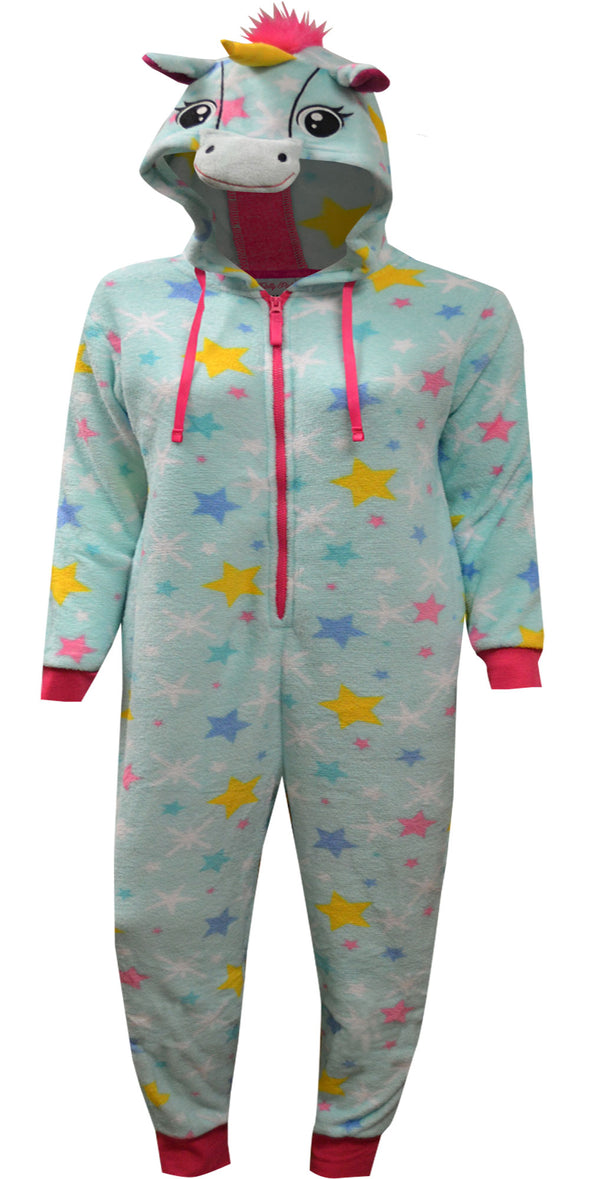 Unicorn Magic Onesie Hooded Junior Cut Pajama
