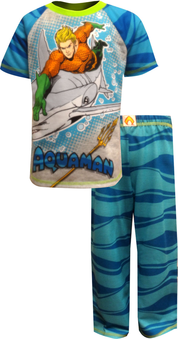 DC Comics Aquaman Retakes Atlantis Boys Pajama