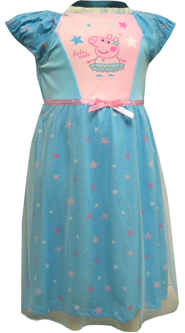 Peppa Pig Ballerina Tutu Cute Toddler Nightgown