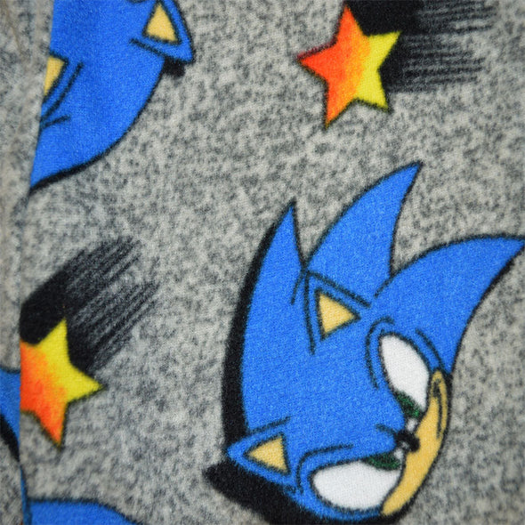 Sonic the Hedgehog Zoom Fleece Pajamas