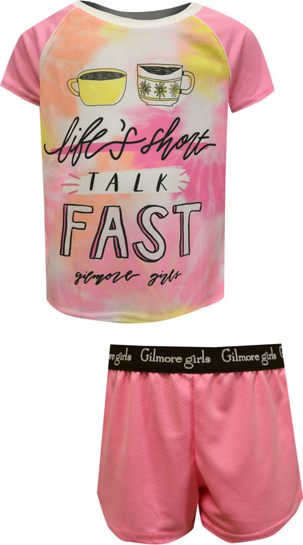 Gilmore Girls Life's Short Talk Fast Shortie Pajama
