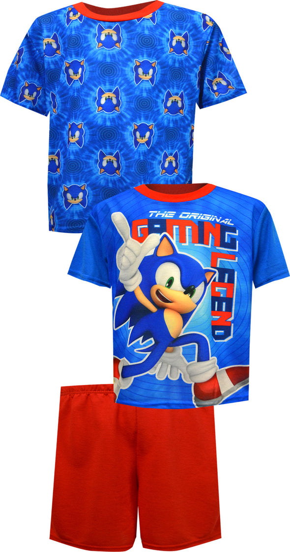 Sonic the Hedgehog Original Game Legend 3 Piece Pajamas