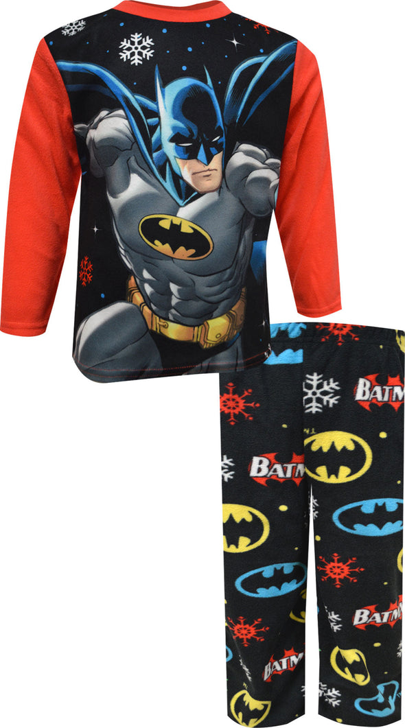 DC Comics Batman Christmas Fleece Pajamas