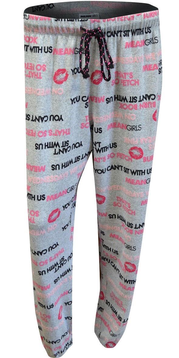 Mean Girls Movie Phrases Jogger Style Lounge Pants