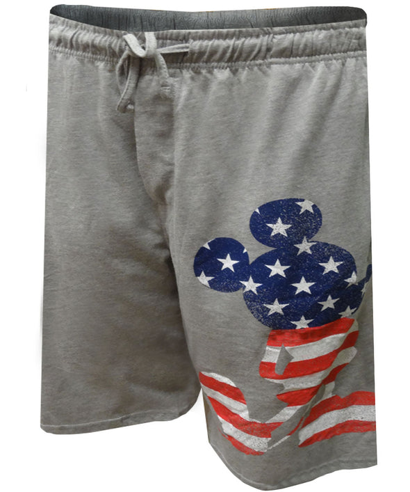 Disney's Patriotic Mickey Mouse Lounge Shorts Small