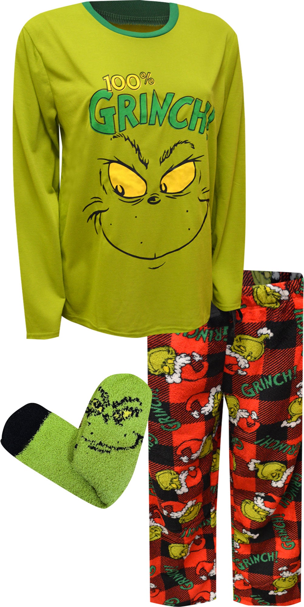 Grinch pajamas near discount me