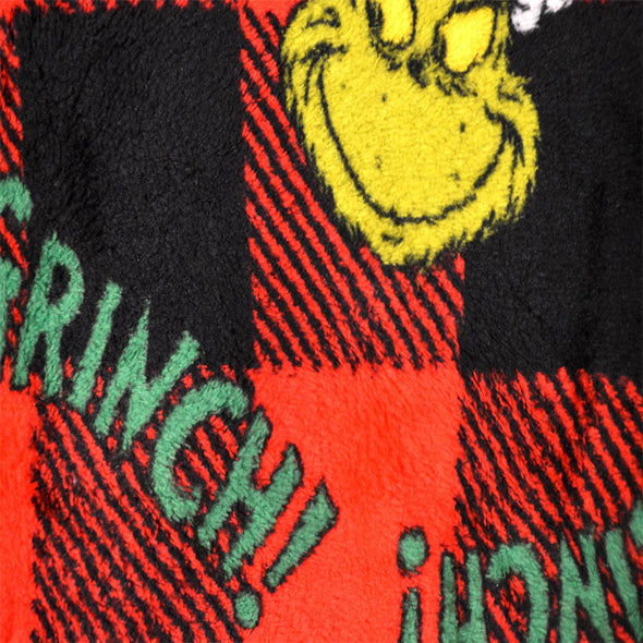 Dr. Seuss 100% Grinch Mens Pajama with Socks