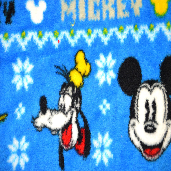 Disney Mickey Mouse and Friends Fair Isle Plush Fleece Lounge Pants
