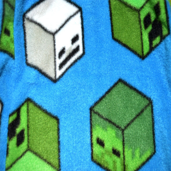 Minecraft Beware of the Dark Fleece Pajama