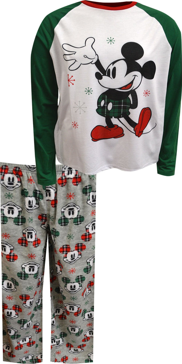 Mickey Mouse Mens Christmas Pajama