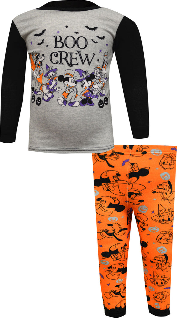 Mickey Mouse and the Gang Halloween Toddler and Big Kid Pajama