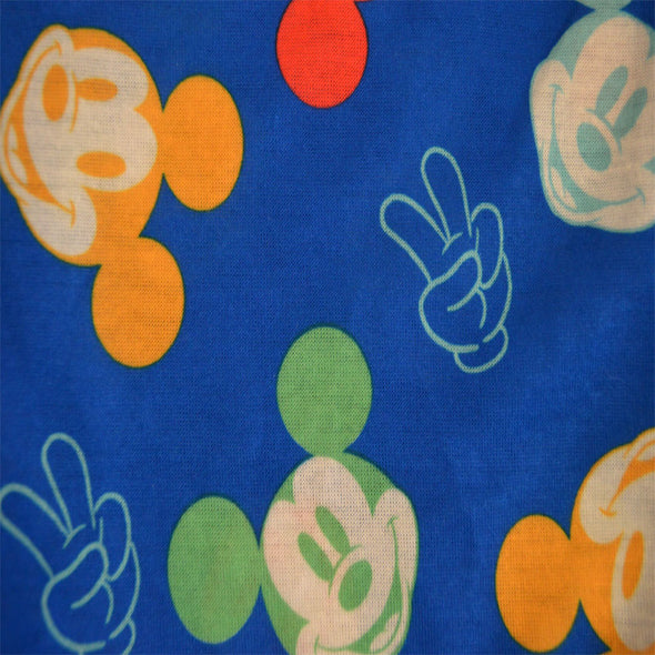Disney Mickey Mouse Tie Dye Toddler Shortie Pajamas