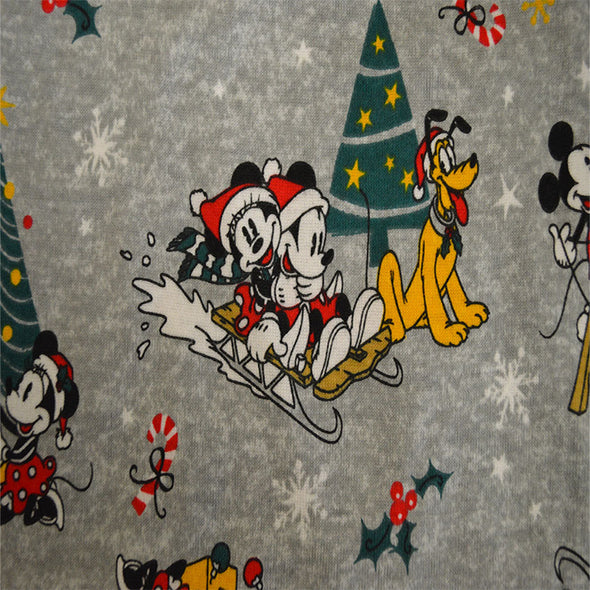 Mickey Minnie and Pluto Trim the Tree Christmas Infant One Piece Pajama