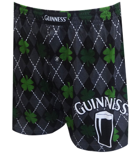 Guinness Beer Classic Argyle Pattern Boxer