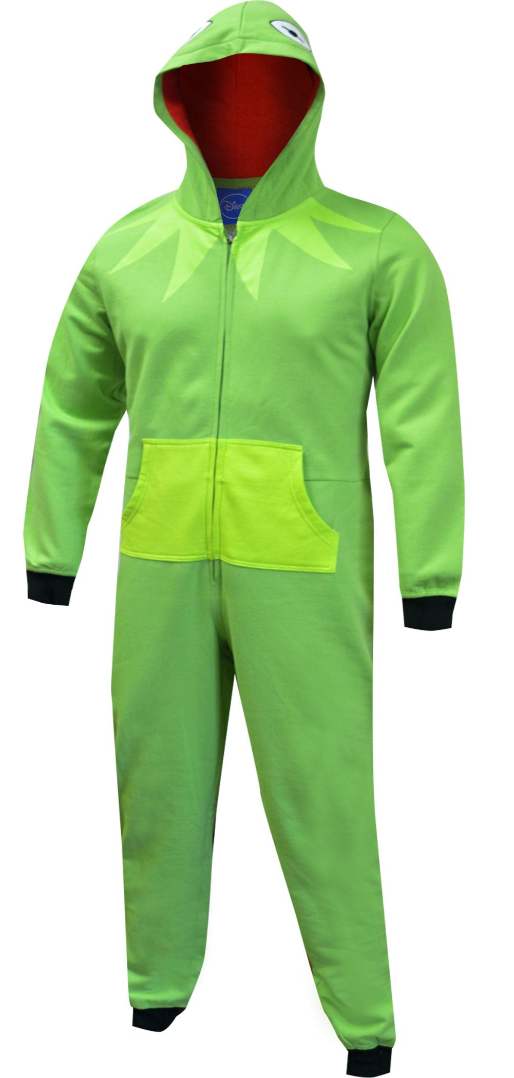 Muppets Kermit Hooded Onesie Union Suit Pajama – WebUndies.com