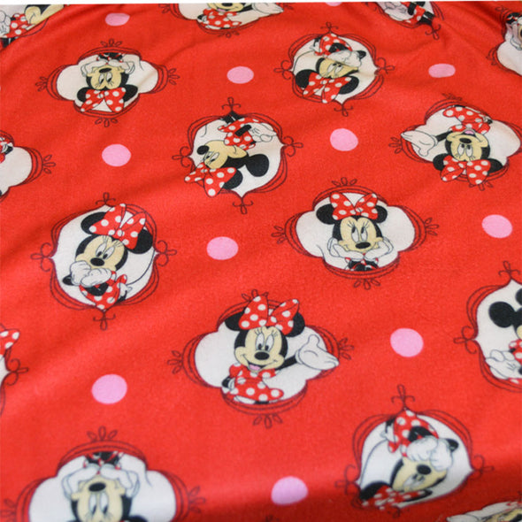 Disney Minnie Mouse Red Flannel Toddler Nightgown