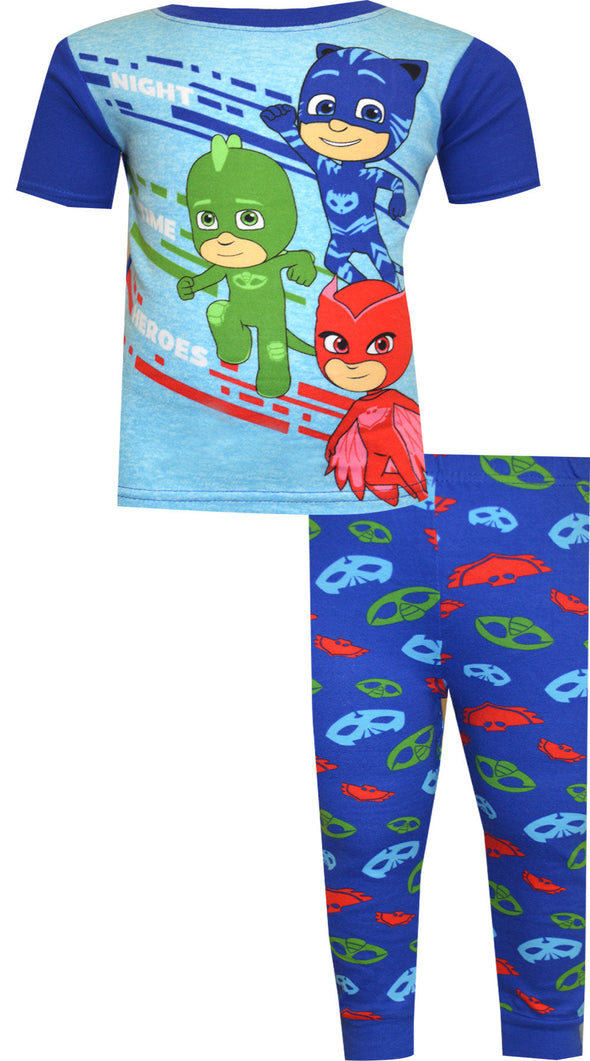 PJ Masks Night Time Heroes Cotton Toddler Pajama