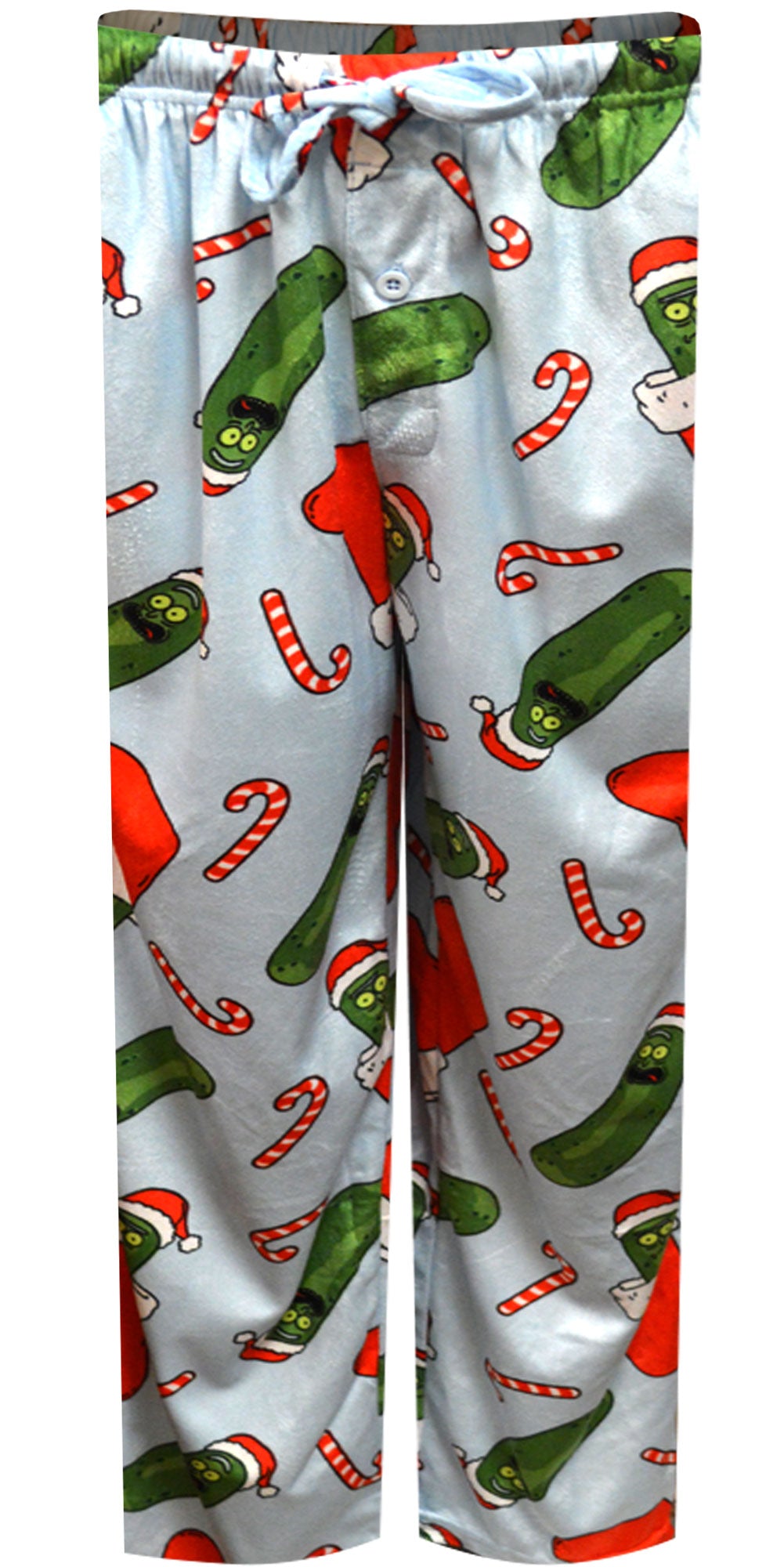 Rick and Morty Merry Pickle Rick Christmas Silky Fleece Lounge