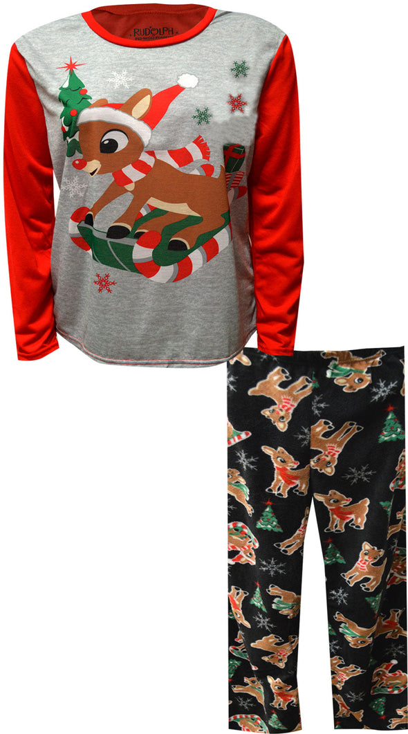 Rudolph The Red-Nosed Reindeer Christmas Pajama
