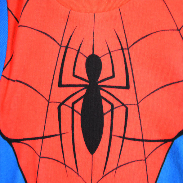 Marvel Comics Spiderman Costume 4 Piece Toddler Cotton Pajamas