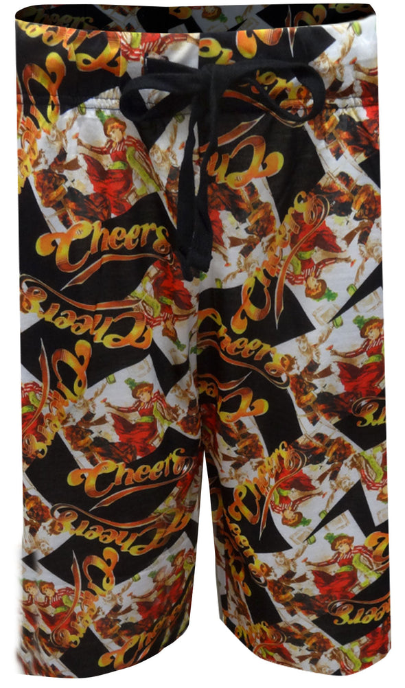 Classic Cheers Bar Television Logo Long Sleep Shorts
