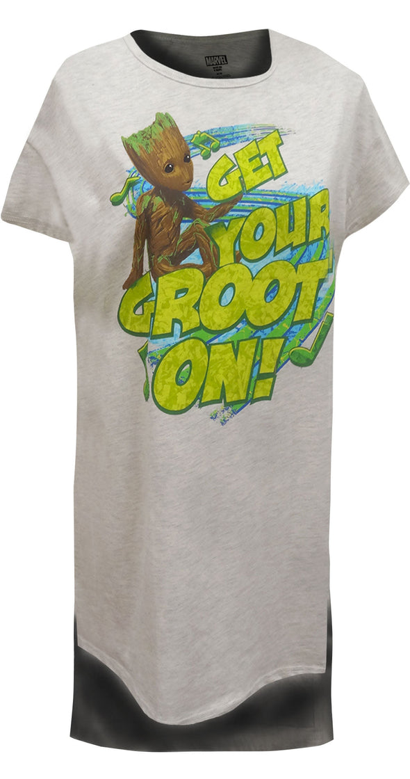 Guardians of the Galaxy Get Your Groot On Night Shirt