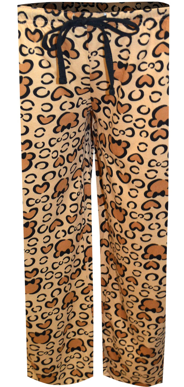 Disney's Minnie Mouse Leopard Print Lounge Pants