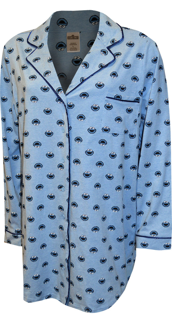 Sesame Street Cookie Monster Classic Night Shirt