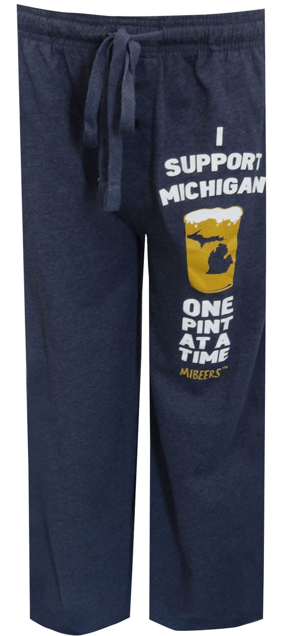 Michigan Brewers Guild Michigan Beer Navy Blue Lounge Pants