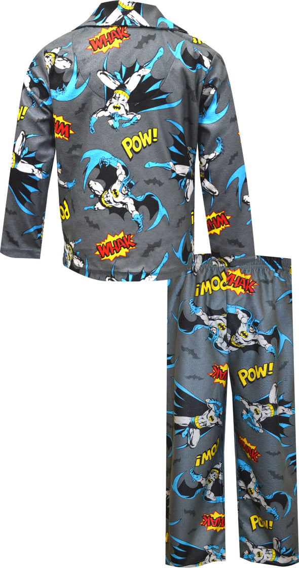 Batman Crime Fighter Traditional Flannel Pajama