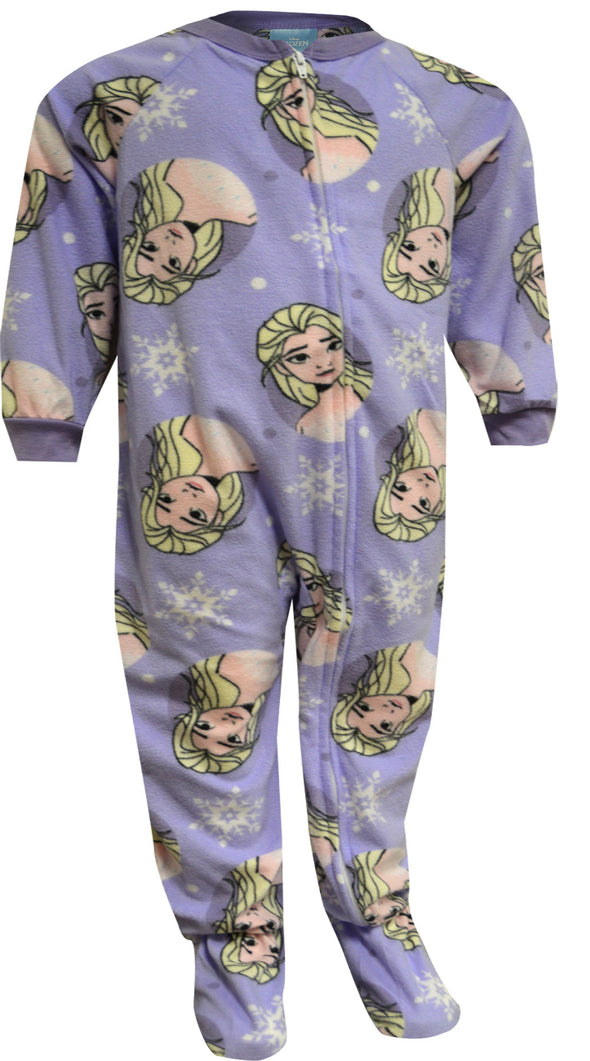 Disney Frozen Elsa Blanket Sleeper Toddler Footie Pajama
