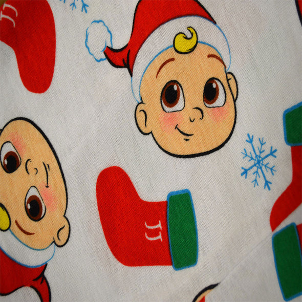 Cocomelon Christmas Holiday Toddler Cotton Pajamas