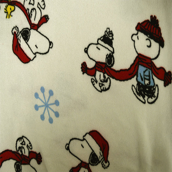 Peanuts Snoopy and Woodstock Warm Holiday Wishes Jogger