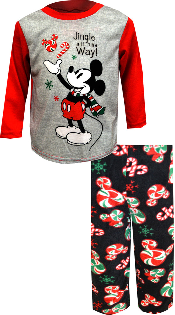 Mickey Mouse Jingle All the Way Christmas Toddler Pajama