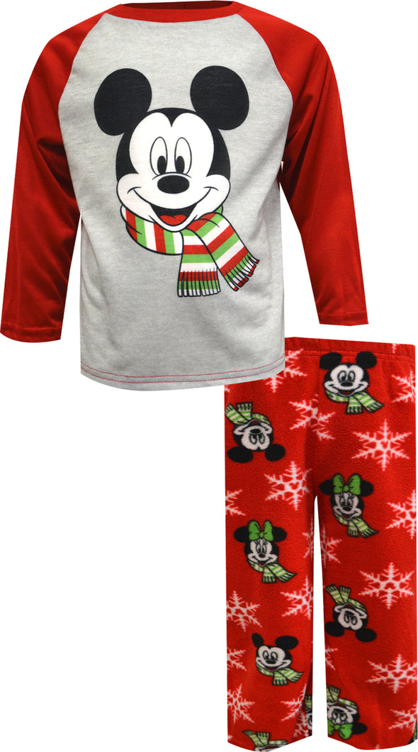 Mickey Mouse Kids Merry Christmas Pajama