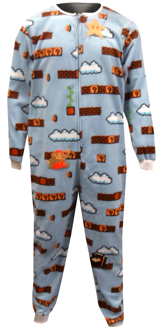 Nintendo Super Mario Cloud World One Piece Pajama