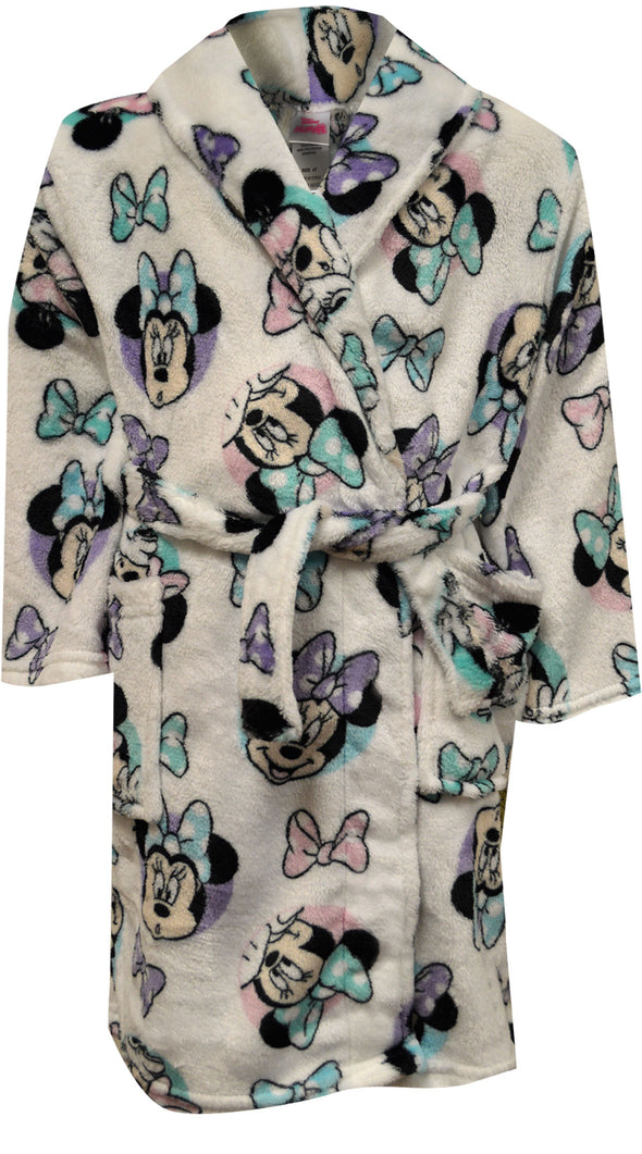 Disney's Minnie Mouse Cozy Plush Toddler Robe