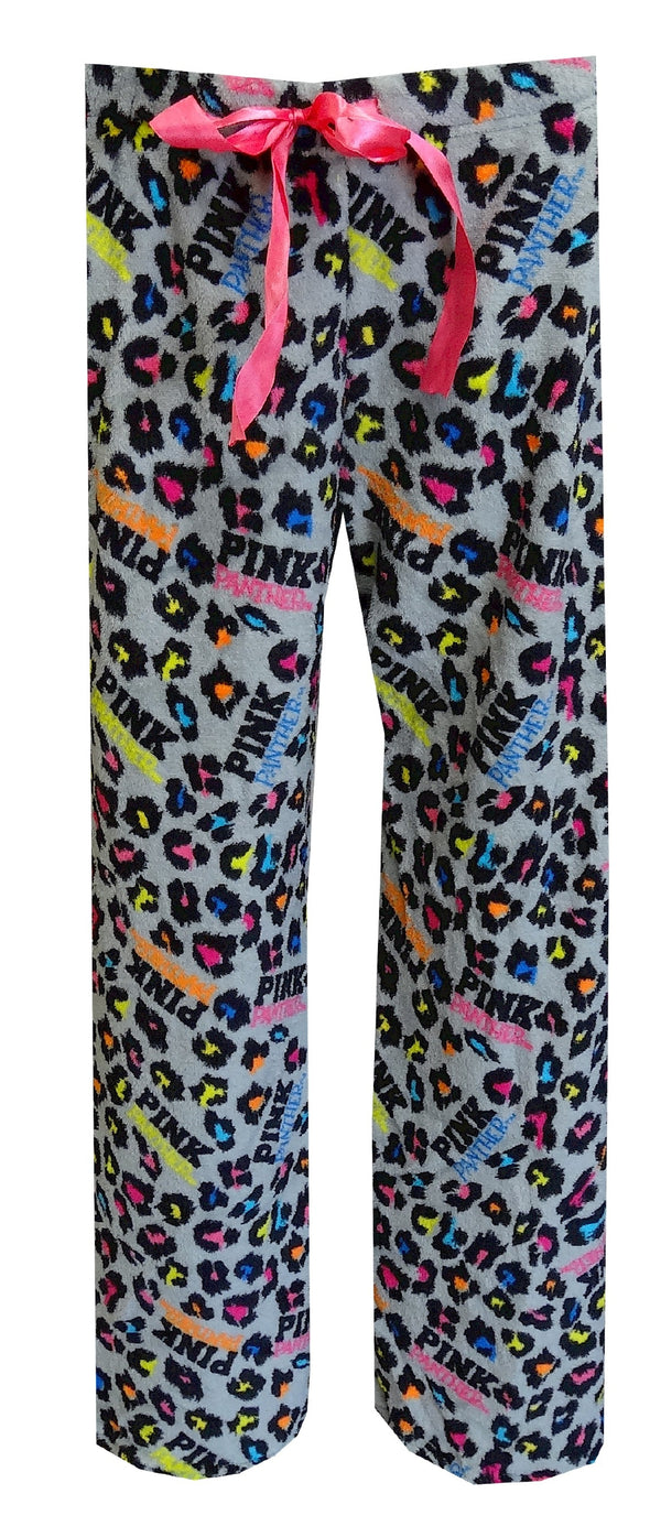 PINK Panther Neon Leopard Gray Plus Size Lounge Pant