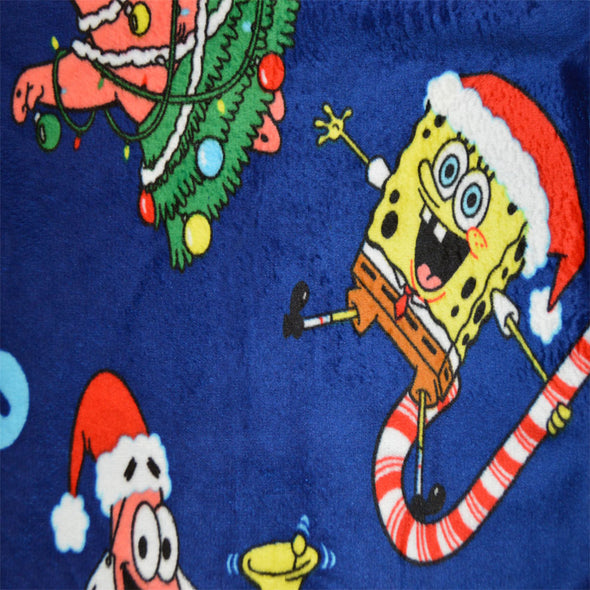 SpongeBob and Patrick Christmas Oh Joy Minky Fleece Lounge Pants