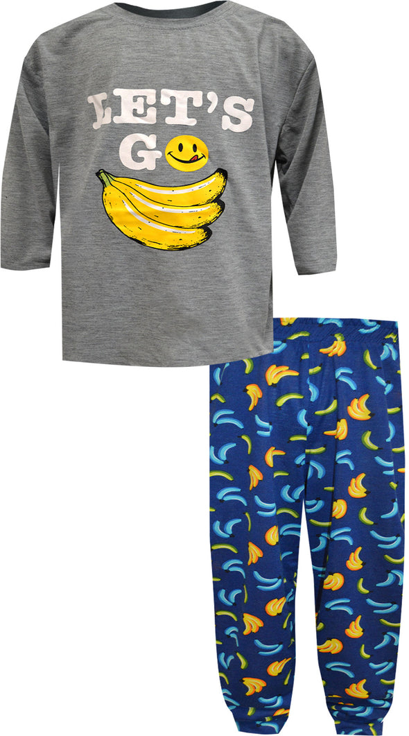 Joe Boxer Loungewear Let's Go Bananas Boys Pajama