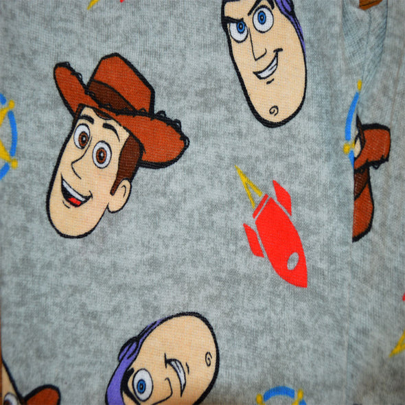 Toy Story Buzz and Woody Cotton Toddler Pajama with Storybook