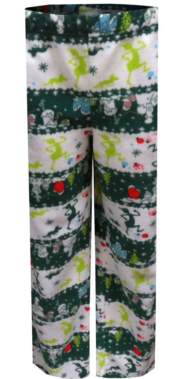 The Grinch Coming To Town Fair Isle Adult Lounge Pants